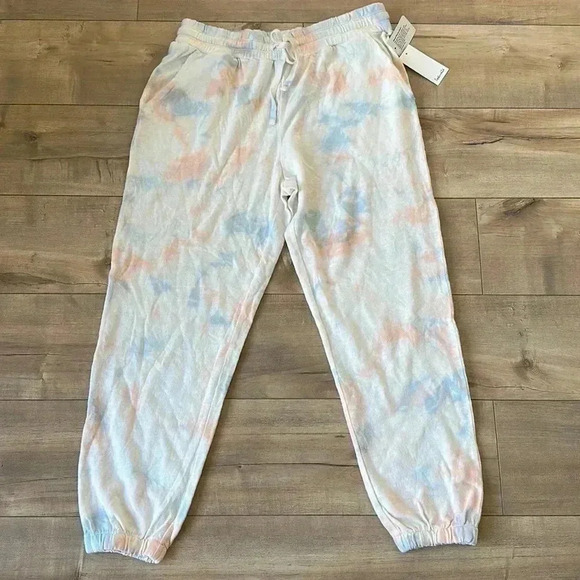 NWT Splendid Women's Lounge Field Jogger Pant Tie-Dye Sz M - Picture 4 of 11